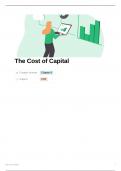 Ch 9 The Cost of Capital  - Corporate Finance (COF) (AIF) - Principles of Managerial Finance