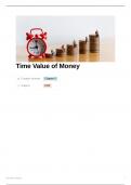Ch 5 Time Value of Money  - Corporate Finance (COF) (AIF) - Principles of Managerial Finance