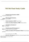 NR 546 Final Study Guide 5-8 | Questions And Answers 100% Verified Ans