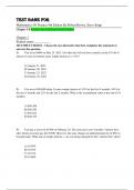 Test Bank For Mathematics Of Finance 9th Edition By Robert Brown, Steve Kopp Chapter (1-8)