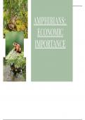 Economic Importance of Amphibians (PPT Presentation)