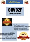 CIWS02F Portfolio (COMPLETE ANSWERS) 2024