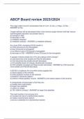 ABCP Board review 2023//2024