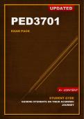 PED3701 EXAM PACK 2024 (Updated)