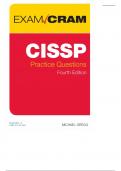 CISSP Practice Questions Exam Cram, 4th Edition.