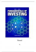 Solution manual for Fundamentals of Investing, 14th Edition by Scott B. Smart