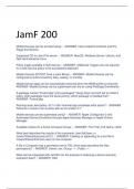 2024 JamF 200 EXAM WITH ANSWERS