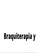 Protección radiológica en Braquiterapia y teleterapia