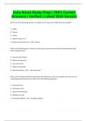 Zuku Navle Study Prep | 100% Correct Answers | Verified | Latest 2024 Version