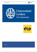 Leiden University - Pre-Master Public Administration - Public Management & Organisations - final paper - 7,5