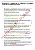 UPDATED ATI MEDSURG 2 NUR 265 LATEST UPDATES QUESTION AND ANSWERS(A+ GUARANTEED)