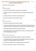 PSYC-110:| PSYC 110 INTRODUCTION TO PSYCHOLOGY (FINAL EXAM STUDY GUIDE) EXAM QUESTIONS WITH CORRECT ANSWERS
