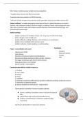 Lecture notes Physiotherapy neuro (PT5112) 