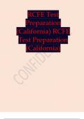 RCFE Test Preparation RCFE Test Preparation (California) RCFE Test Preparation (California).