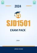 SJD1501 EXAM PACK 2024