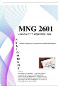 MNG2601 Assignment 7 Semester 1 2024