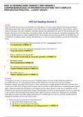 HESI A2 READING BANK VERSION 2 AND VERSION 3  COMPREHENSION,HEALTH INFORMATION SYSTEMS TEST COMPLETE  PREPARATION PRACTICE….LATEST UPDATE FOOD HESI A2 Reading Version 2 Food and drink are necessary and desirable, but their abuse can cause serious physical