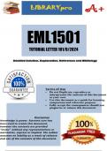 EML1501 TUTORIAL LETTER 2024