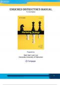 Solution Manual For Marketing Strategy, 1st Edition O. C. Ferrell, Michael Hartline, Bryan W. Hochstein, Marc Boivin