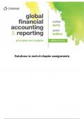 Solution Manual For Global Financial Accounting and Reporting, 5th Edition by Walter Aerts