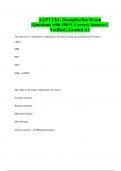 A&P1 Ch1- Straighterline Exam |Questions with 100% Correct Answers | Verified | Graded A+