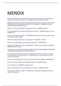 MENDIX EXAM WITH COMPLETE SOLUTIONS