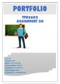 TPN2602 portfolio