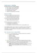 Samenvatting informatiewetenschap onderwerpen 1, 2 en 3 (Inleiding, informatie-opslag, informatie vinden)