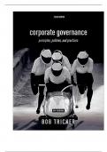 Solution Manual for Corporate Governance, 4th Edition By Bob Tricker (Oxford)