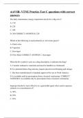AAVSB- VTNE Practice Test C questions with correct answers