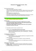 Management of Sustainable Innovation Notes (perfect for exam)