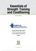 Essentials of Strength Training and Conditioning 4th Edition  -  Haff, Greg; Triplett, N. Travis  (eds.)  -  4ed., 2016  -  Human Kinetics  -  9781492501626 