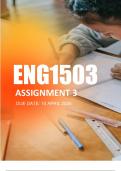 ENG1503 Assignment 3 Due 10 April 2024