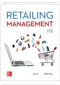 Retailing Management, 11th Edition By Michael Levy, Barton Weitz and Dhruv Grewal All Cases