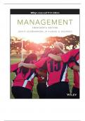 Test Bank For Management, 14th Edition By Schermerhor, Bachrach