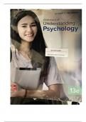 Test Bank For Essentials of Understanding Psychology, 13th Edition By Feldman