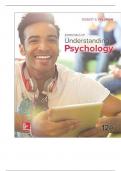Test Bank For Essentials of Understanding Psychology, 12th Edition By Feldman