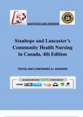Stanhope and Lancaster’s Community Health Nursing in Canada, 4th Edition