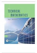 Solution Manual For Basic Technical Mathematics, 11th Edition By Allyn Washington, Richard Evans