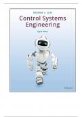 Solution Manual For Control Systems Engineering, Enhanced eText, 8th Edition By Norman Nise