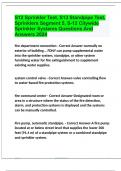 S12 Sprinkler Test, S13 Standpipe Test, Sprinklers Segment 5, S-12 Citywide Sprinkler Systems Questions And Answers 2024