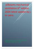 pilbeams mechanical ventilation 6th edition 2024 latest update by j. m cairo..pdf
