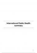Summary International Public Health (AB_1145)
