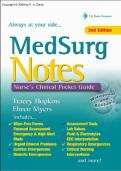 Best Rated Medsurg Notes .A guaranteed success