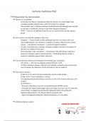 Disease and Prevention PGZ2024 Lectures Exam Summary 