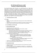 Samenvatting: Schaufeli & Taris, 2013: Job Demands-Resources model: overzicht en kritische beschouwing