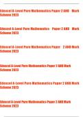 Edexcel A-Level Pure Mathematics Paper 2 2023