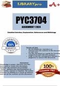 PYC3704 Assignment 1 (COMPLETE ANSWERS) 2024 (886603) - DUE 18 April 2024