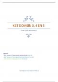 KBT Kennis Basis Nederlands - Samenvatting Domein: 3, 4 en 5