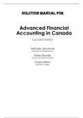 Solution Manual For Advanced Financial Accounting in Canada, 1st Edition by Nathalie Johnstone, Kristie Dewald Chapter 1-11